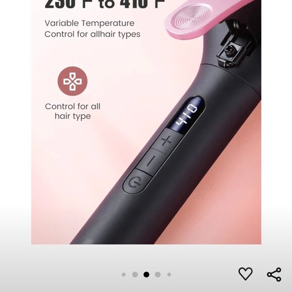 Wavytalk 3 barrel beach wave hair crimper - Picture 3 of 7